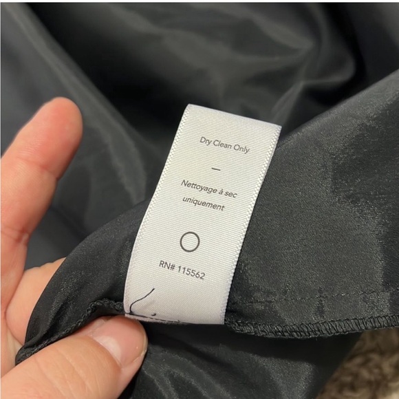 Likely Black and Blue Sleeveless Leaf Pattern Camisole Tank Size Medium - Picture 6 of 7